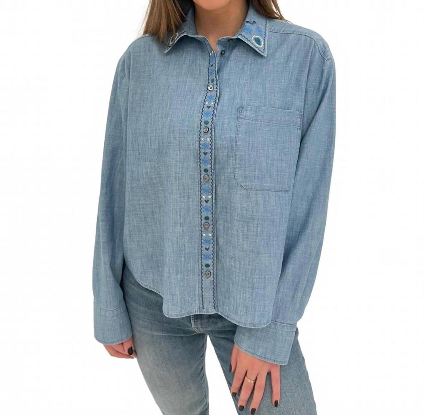 Musette Shirt In Navy Light