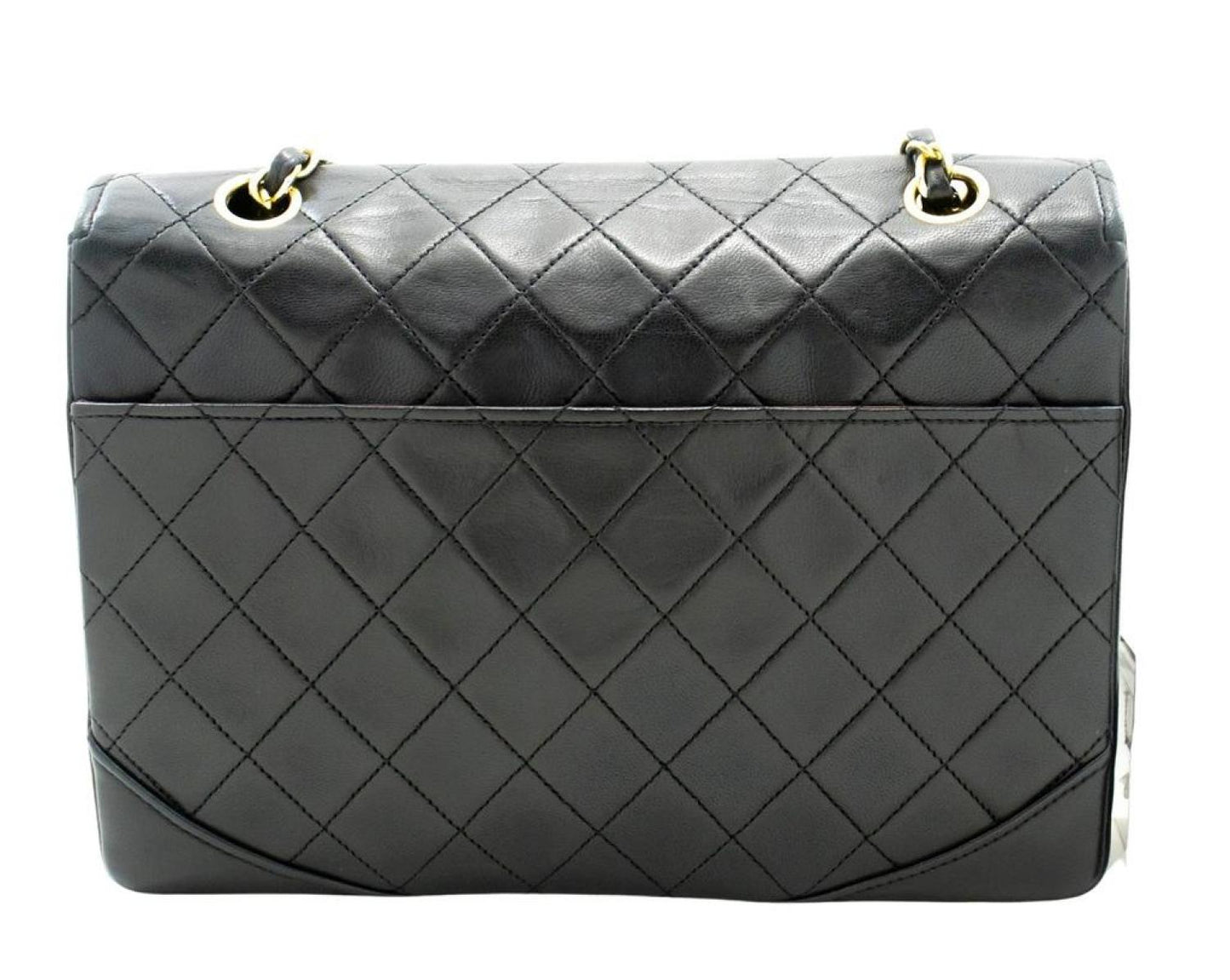 Chanel Half Moon Leather Shoulder Bag (Pre-Owned)