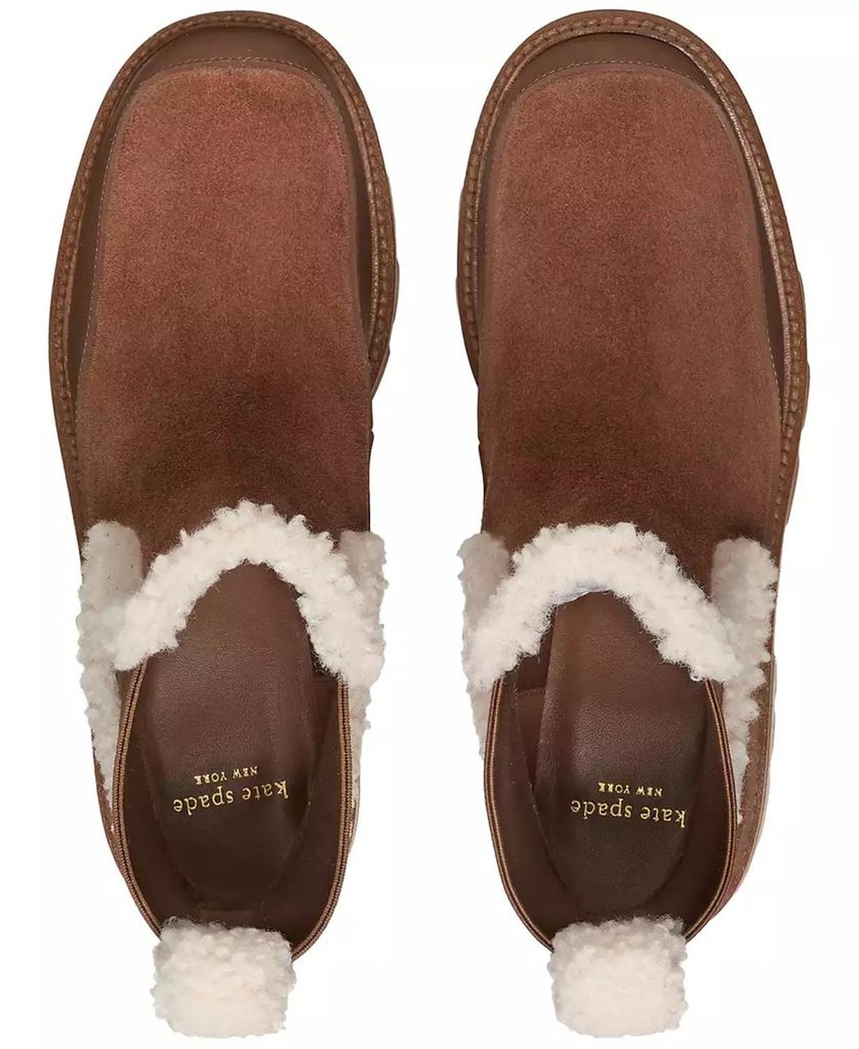 Women's Shearling Chelsea Boots