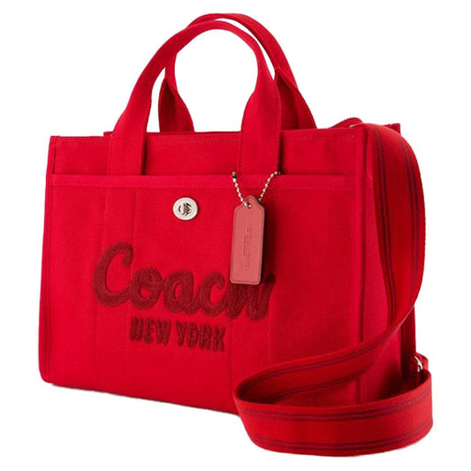 Cargo Tote - Coach - Cotton - Red