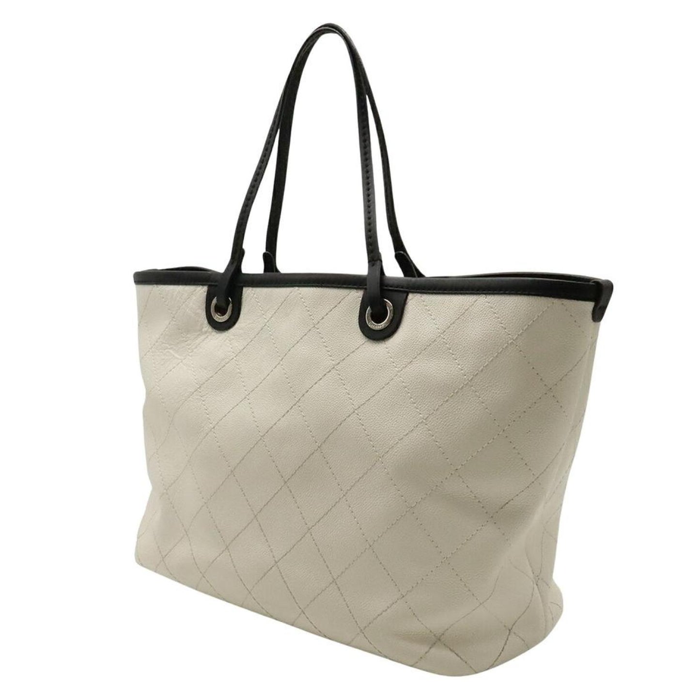 Chanel On The Road Leather Tote Bag (Pre-Owned)