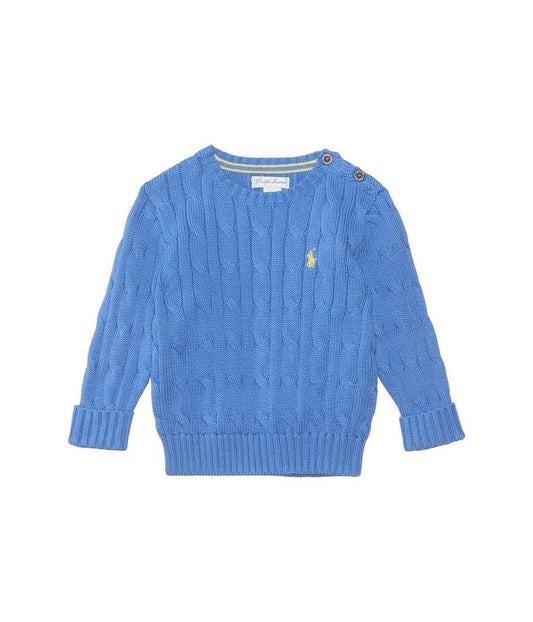 Cable-Knit Cotton Sweater (Infant)