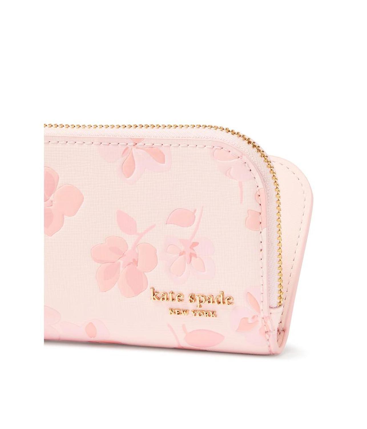 Devin Spring Pansies Small Slim Bifold Wallet