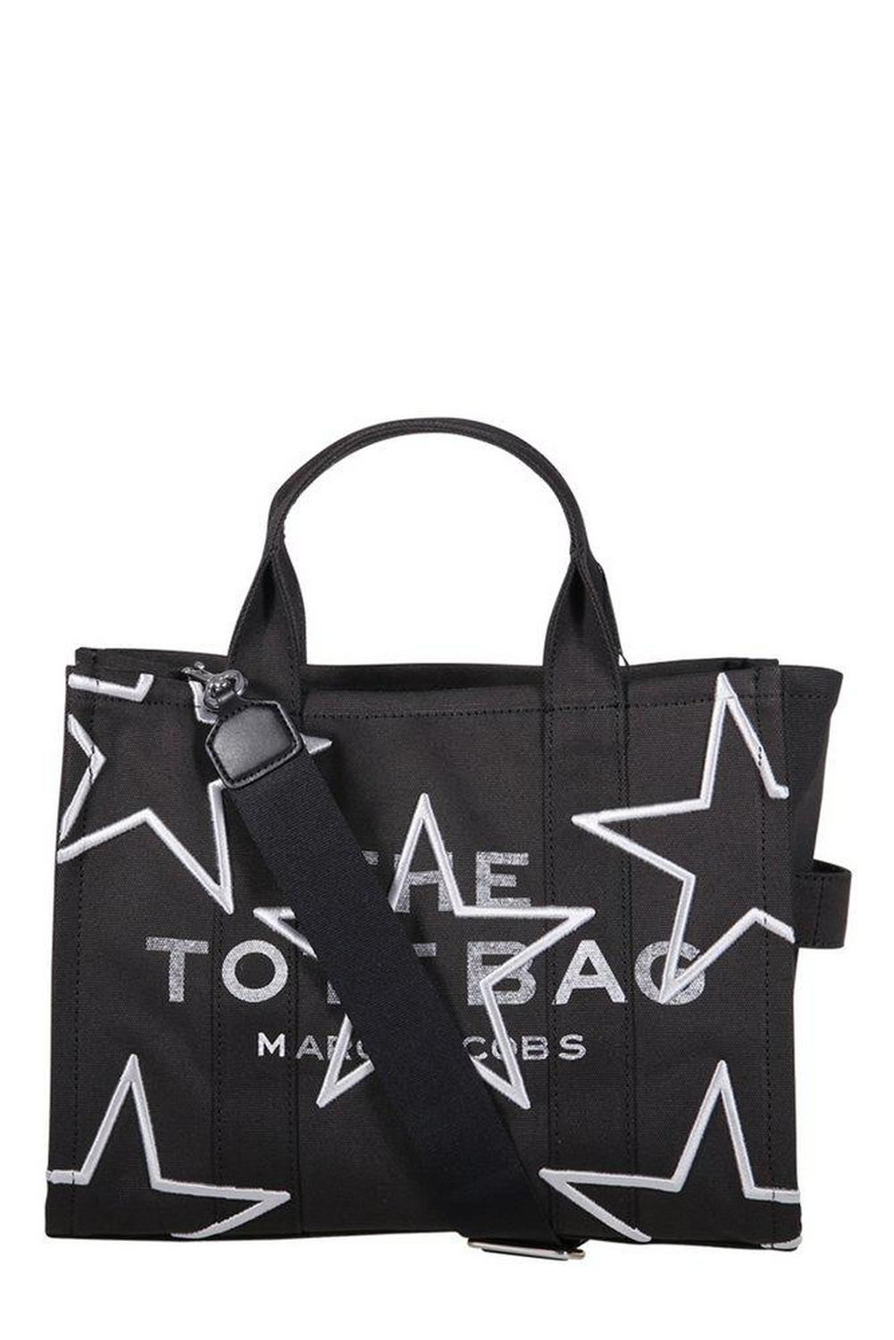 Marc Jacobs The Star Logo Printed Medium Tote Bag
