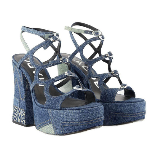 The Kiki Pumps - Cotton - Blue
