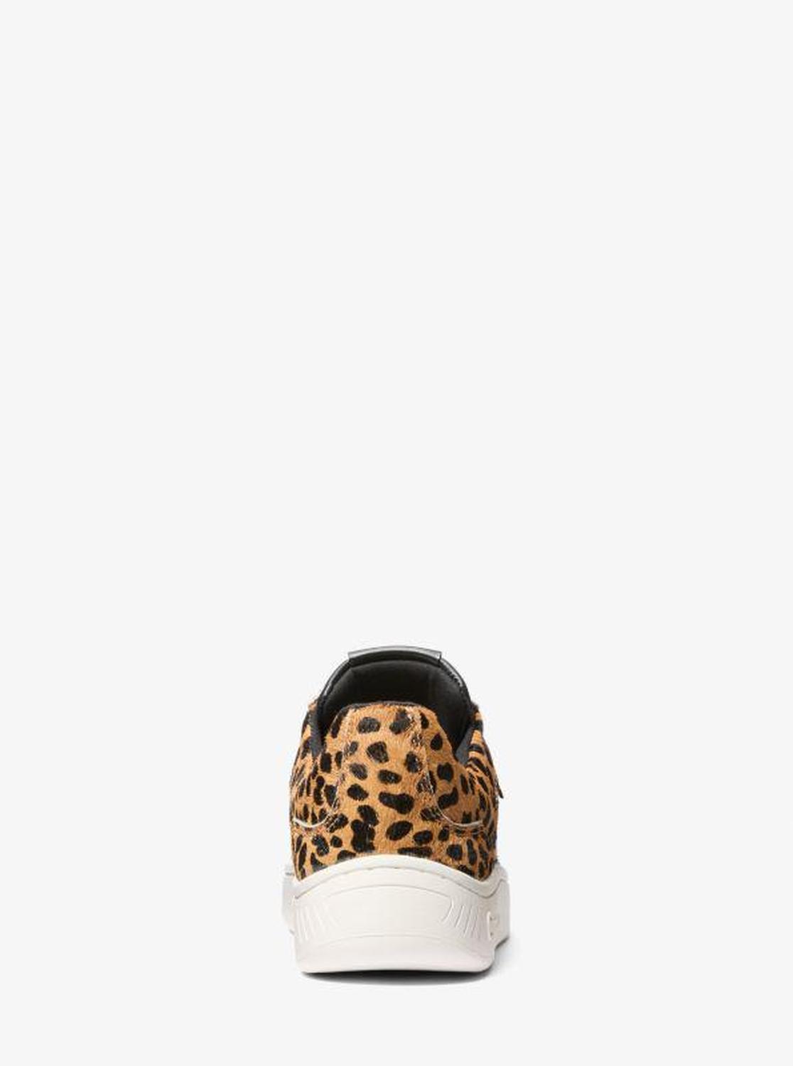 Kai Leopard Print Calf Hair Sneaker