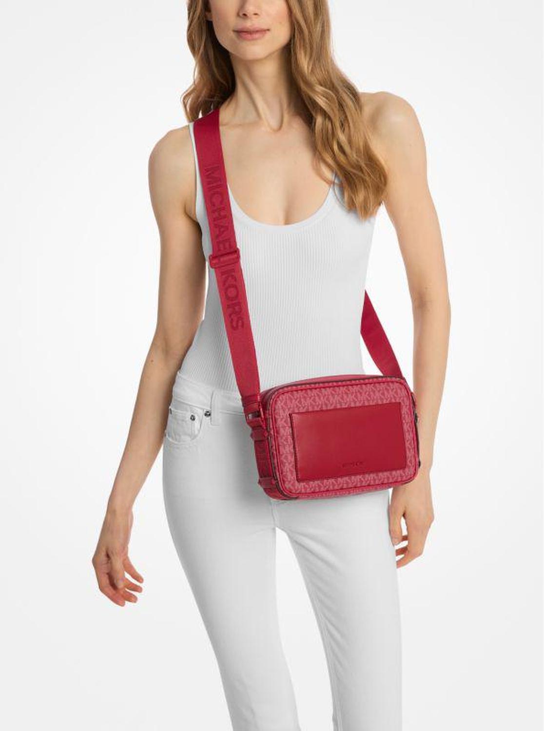 Maeve Large Signature Logo Crossbody Bag