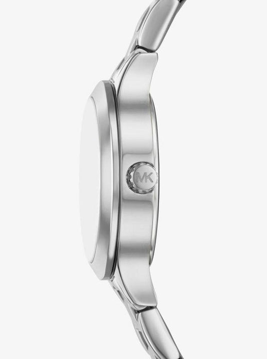Petite Aspyn Pavé Silver-Tone Watch