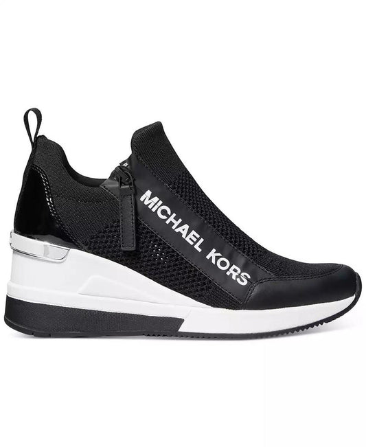 Willis Knit Trainer Wedge Sneakers