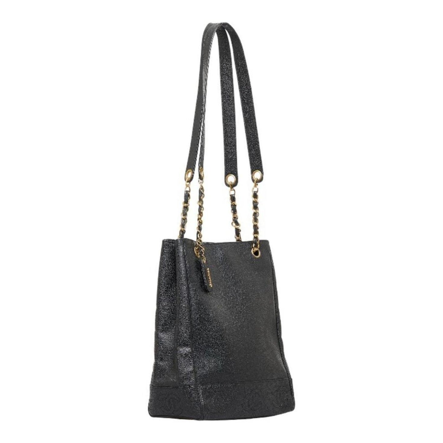 Chanel Triple Coco Leather Shoulder Bag (Pre-Owned)