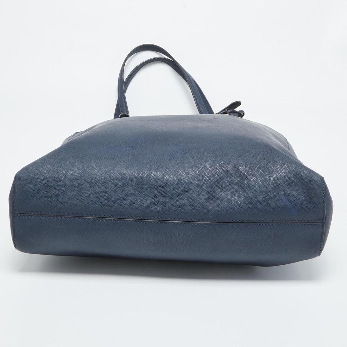 Michael Michael Kors Navy Leather Jet Set Tote