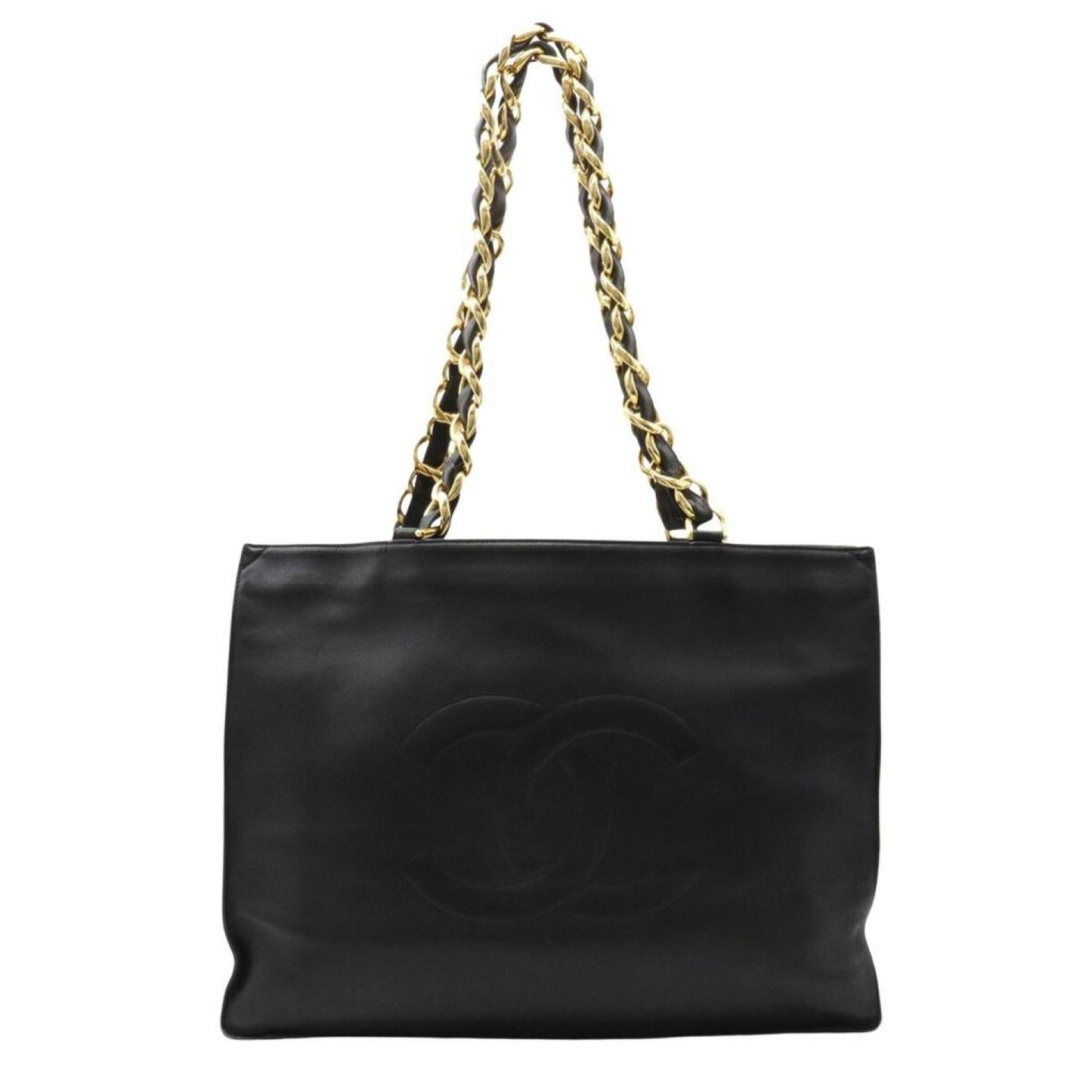 Chanel Jumbo Leather Tote Bag (Pre-Owned)