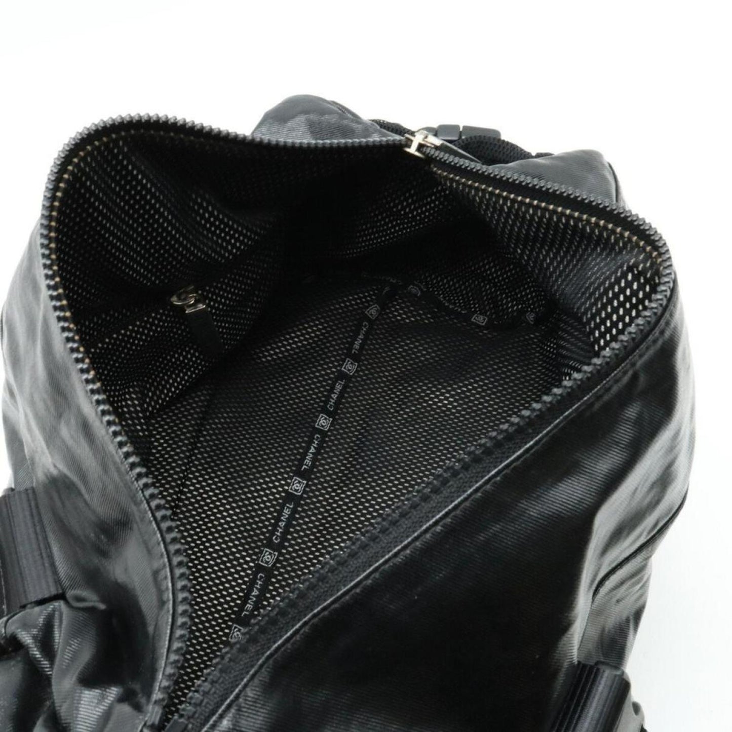 Chanel Sport Line Canvas Shoulder Bag (Pre-Owned)