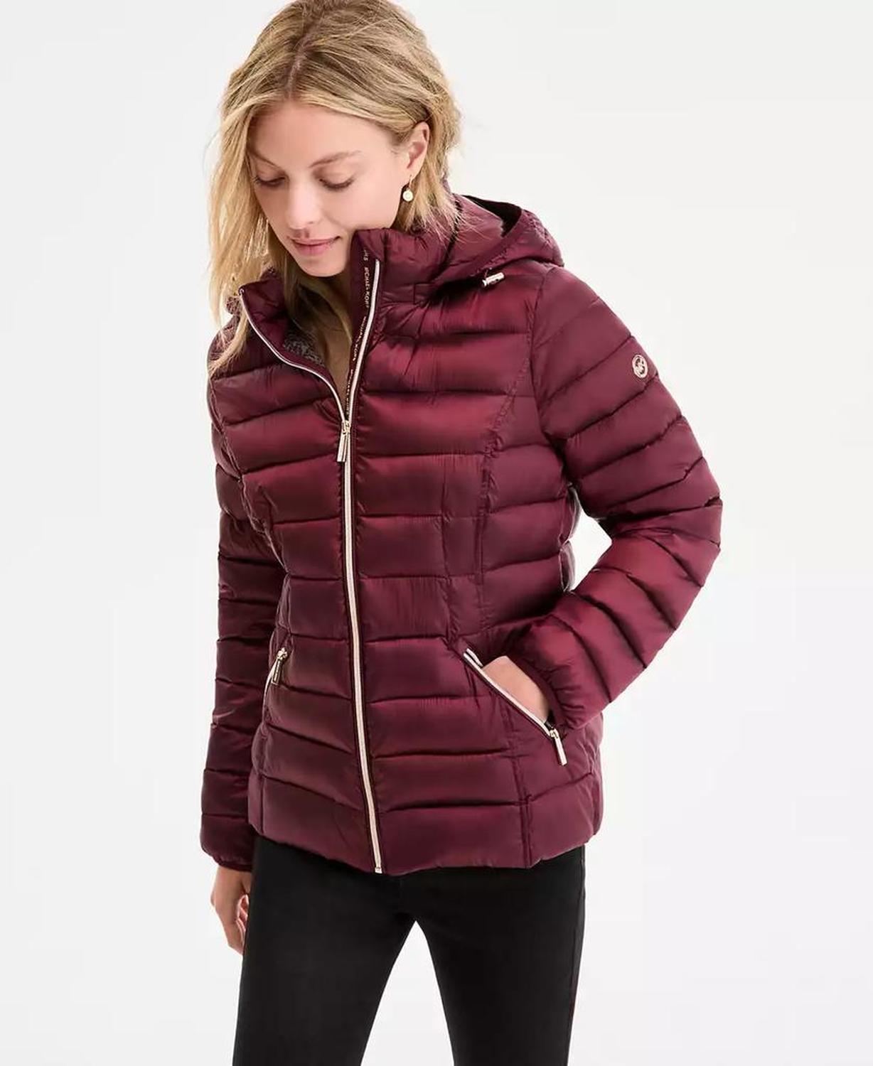 Women's Hooded Shine Packable Puffer Coat, Exclusively at Macy's