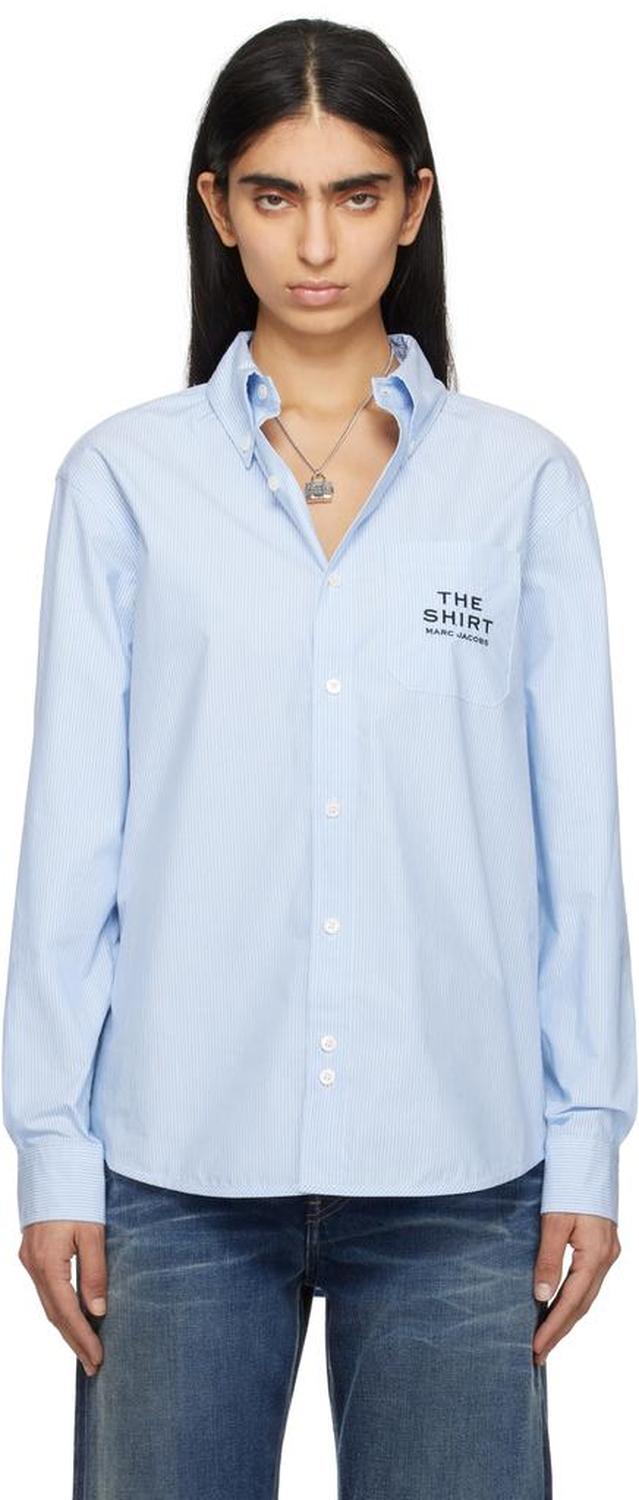 Blue & White 'The Striped' Shirt