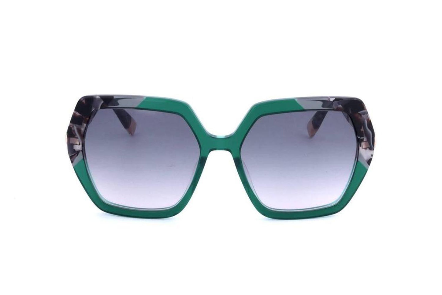 Furla Geometric Frame Sunglasses