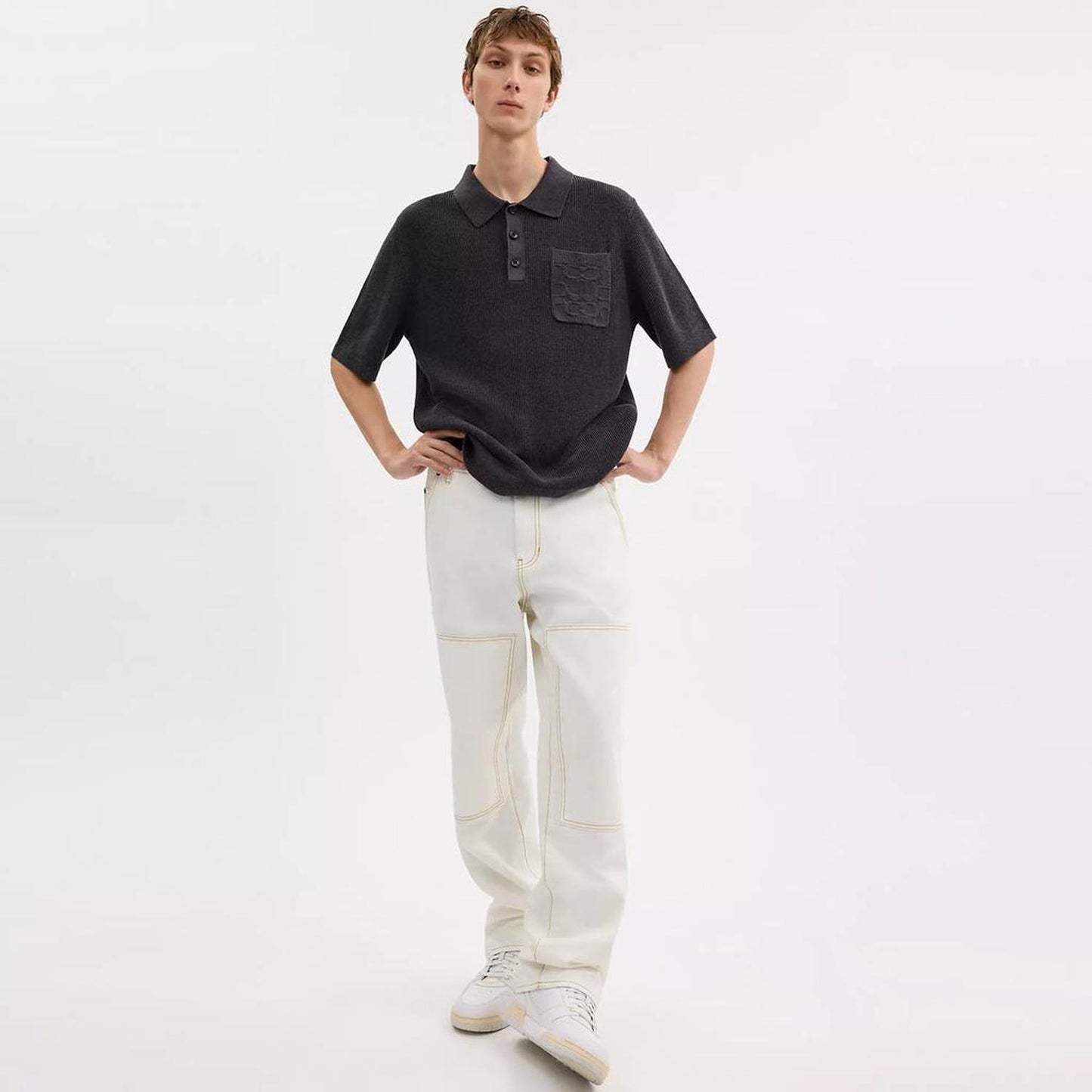 Knit Polo