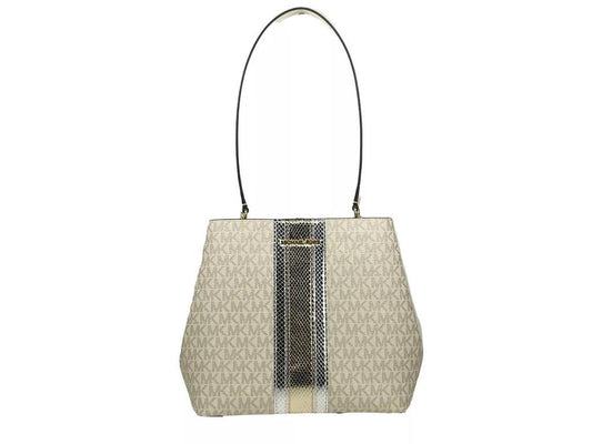 Medium Pratt Bucket Shoulder Bag Purse Pale Women's gold/