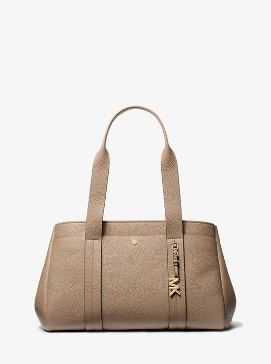 Romee Large Pebbled Leather Tote Bag