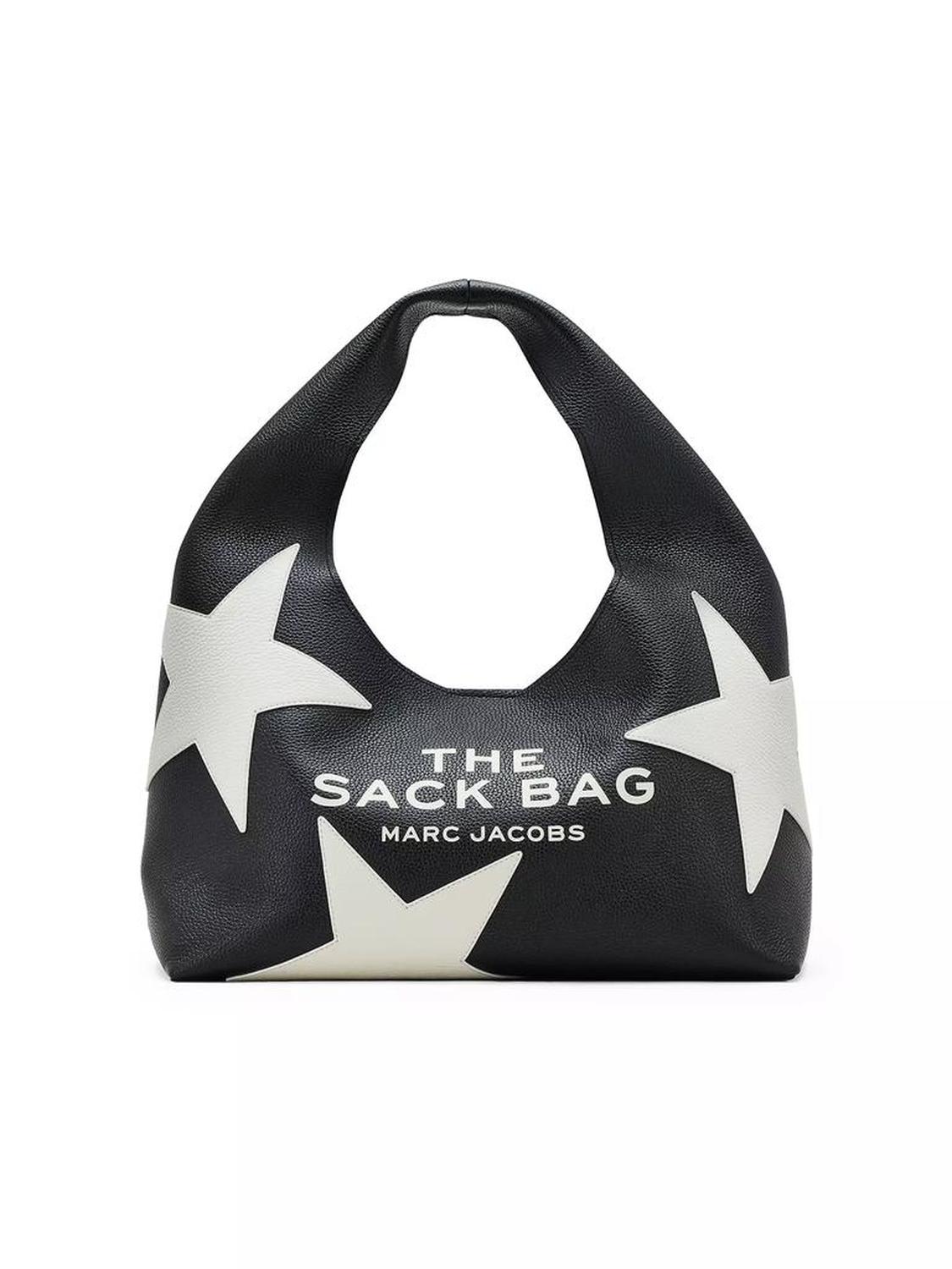 The Star Patchwork Leather Sack Bag