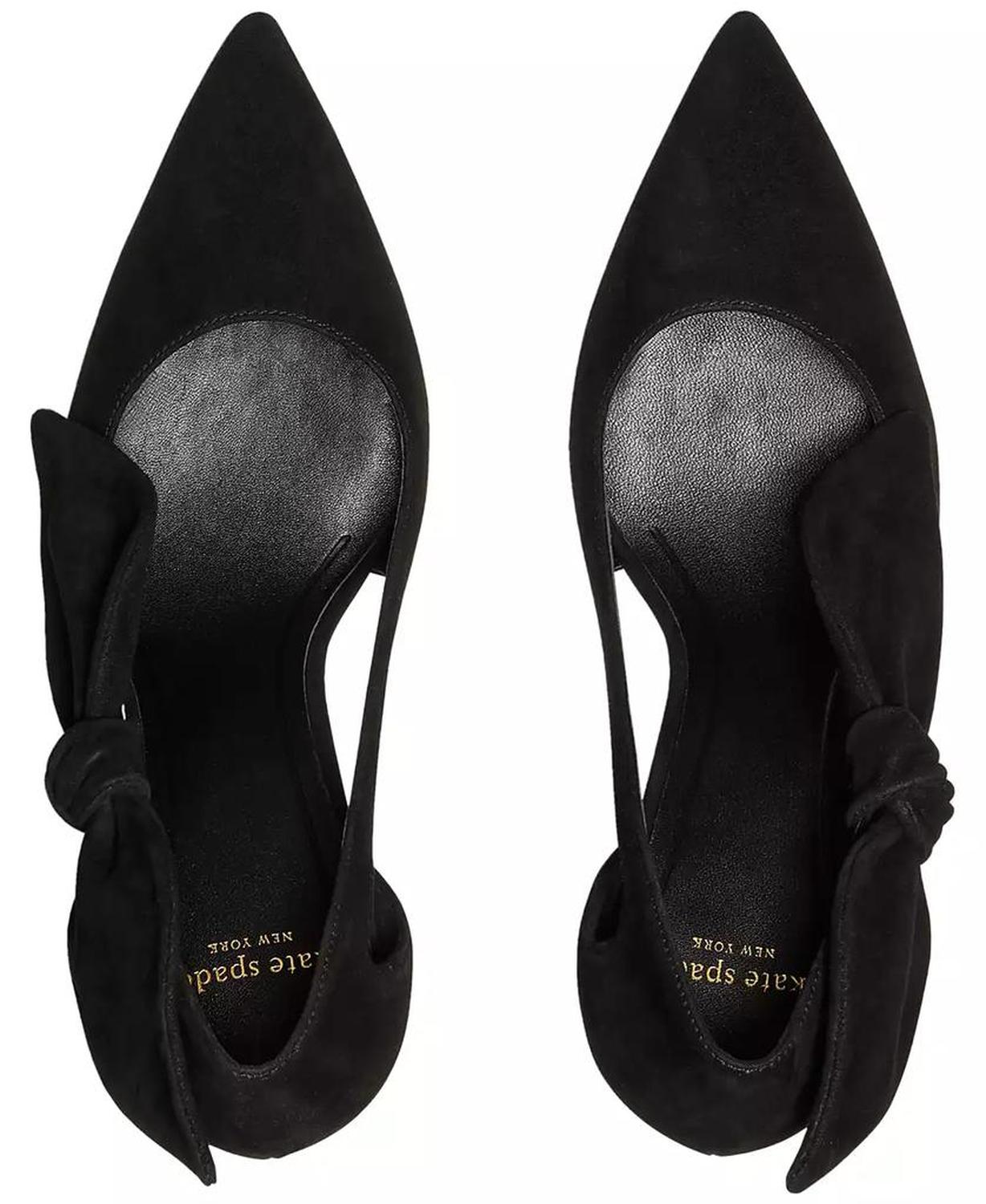 Women's Bunnie Suede Slip-On Pumps