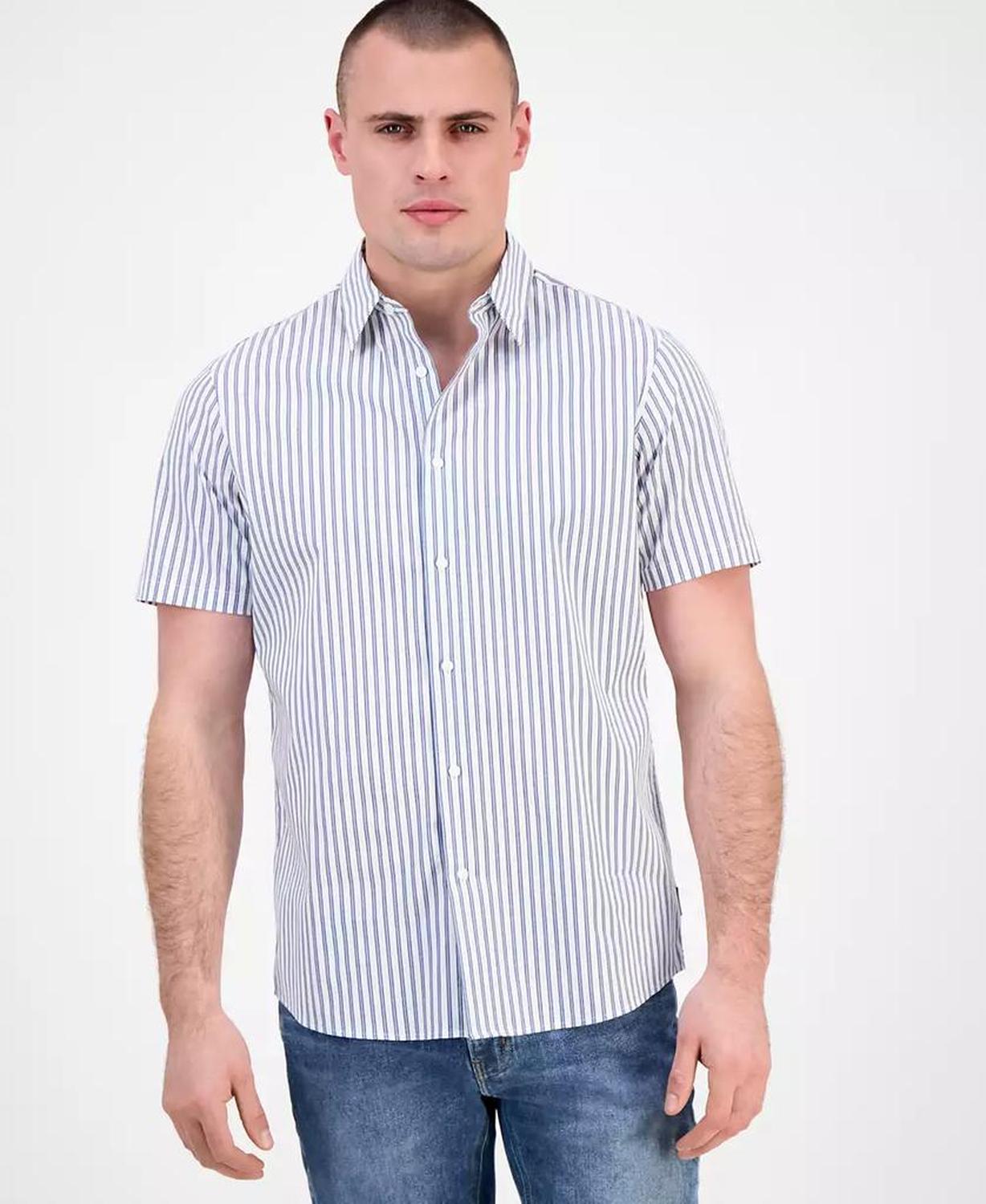 Men's Classic-Fit Stripe Shirt