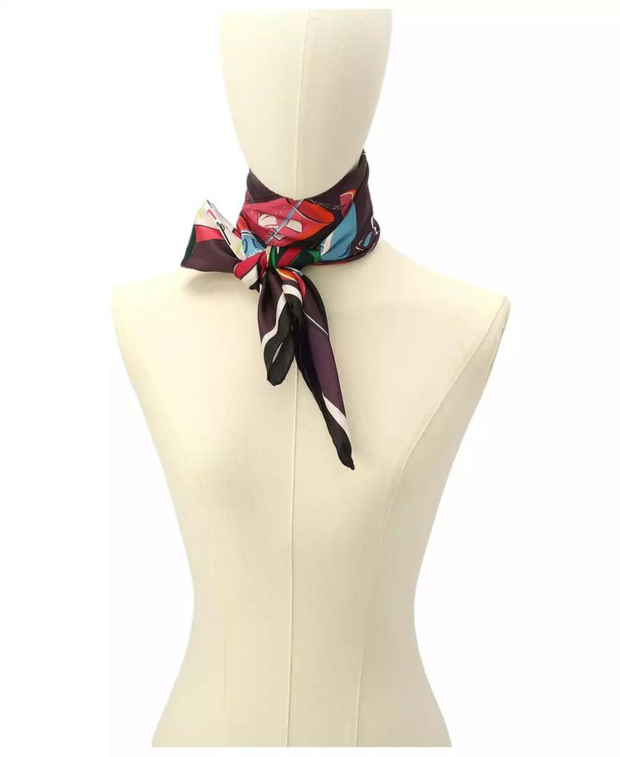 Women's Cocktail Party Silk Square Scarf