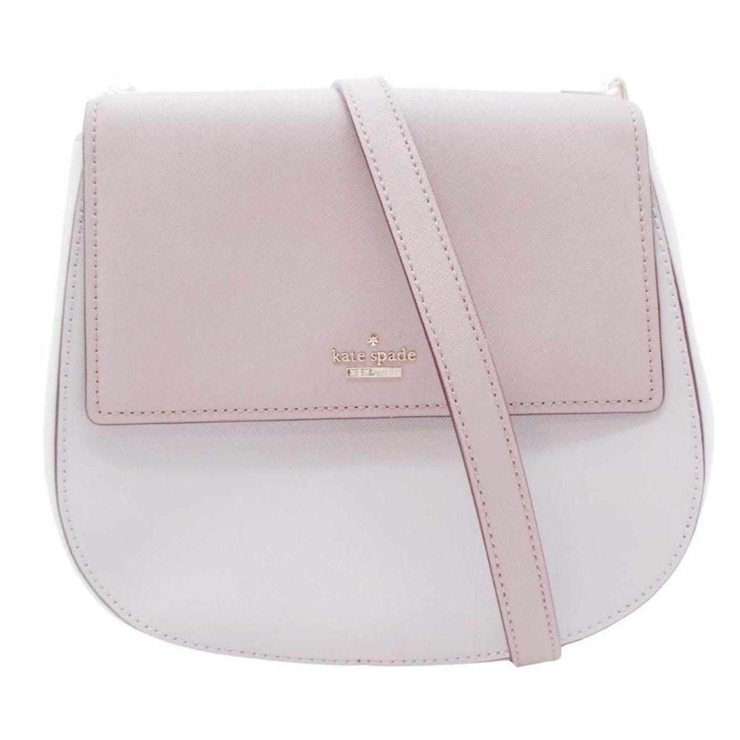 Dusty pink ish Leather Shoulder Bag (Pre-Owned)