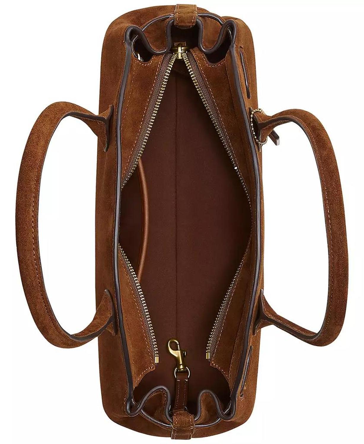 Suede Empire Carryall 34