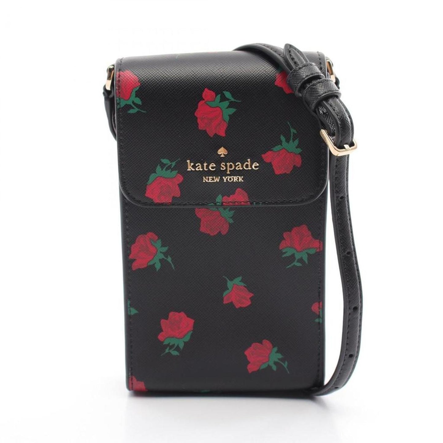 Color Leather Shoulder Bag (Pre-Owned)