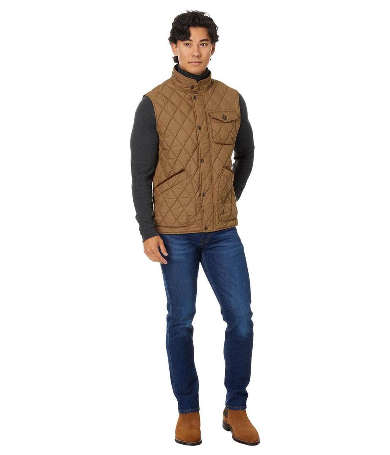 The Beaton Quilted Utility Vest