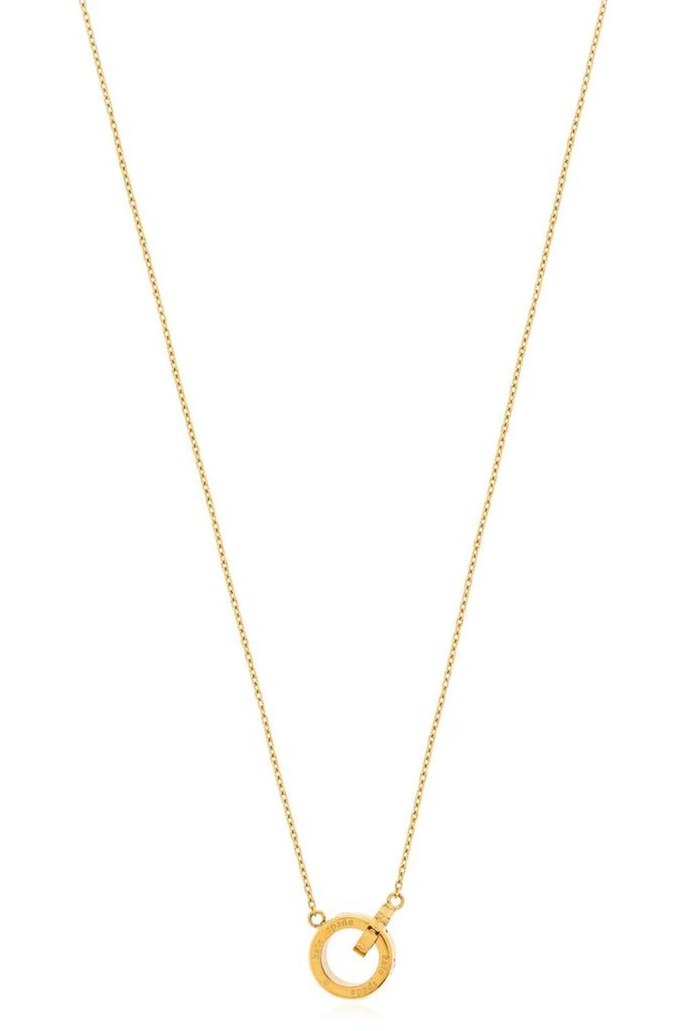 Kate Spade Set In Stone Interlink Pendant Necklace