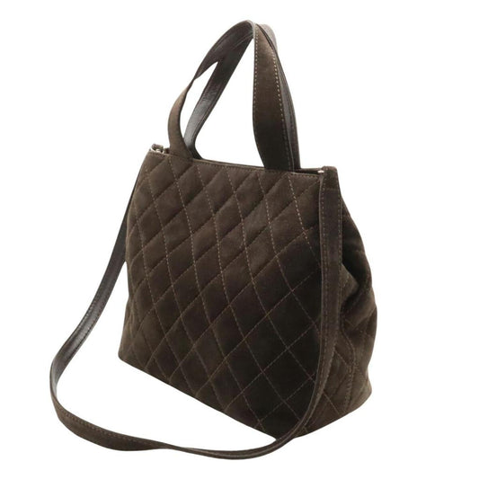 Chanel 2,55  Suede Tote Bag (Pre-Owned)