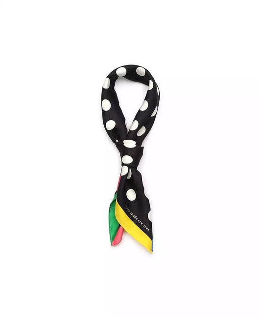 Women's Breezy Dot Silk Bandana Scarf