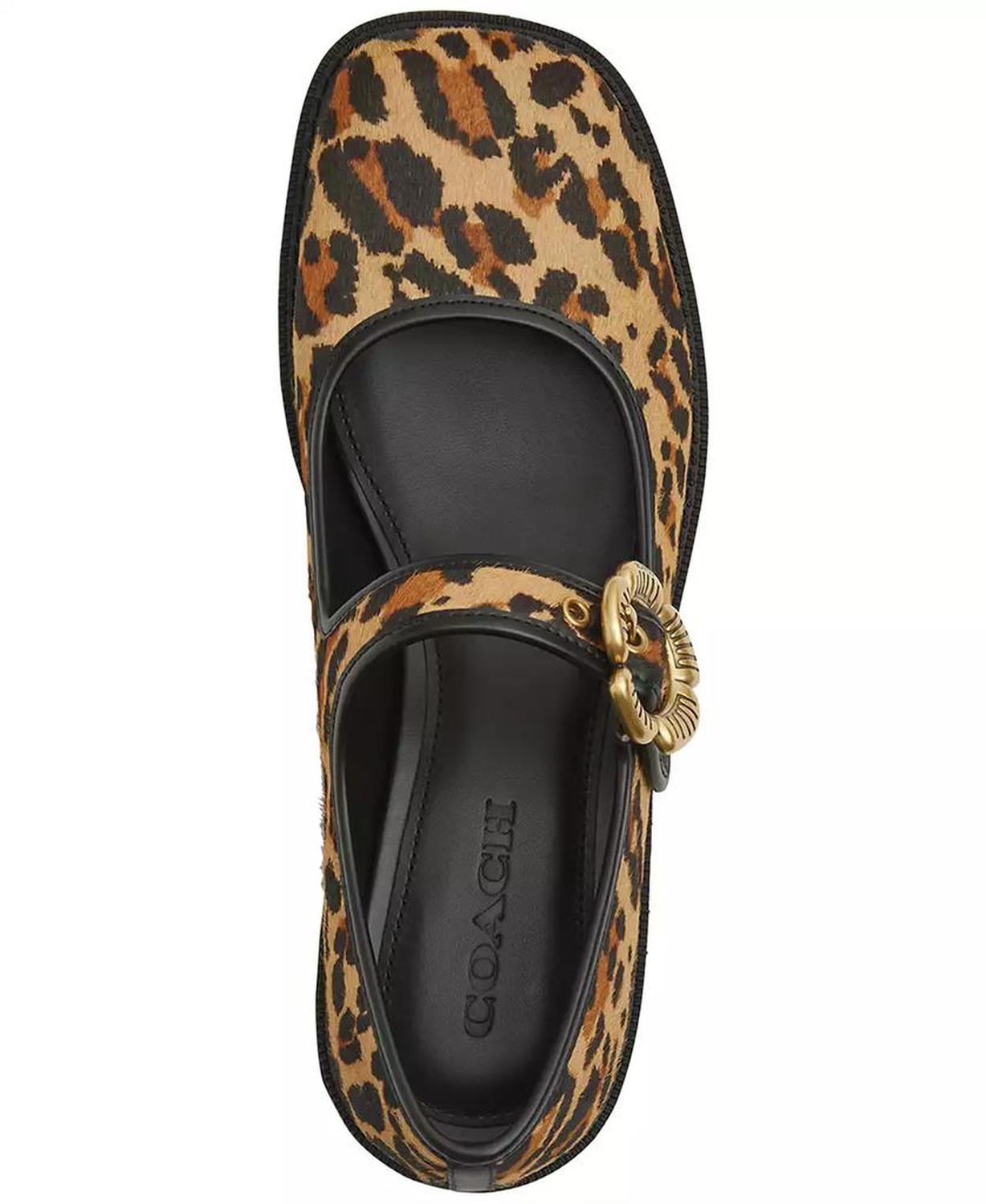 Women's Tea Rose Mary Janes Round Toe Flats