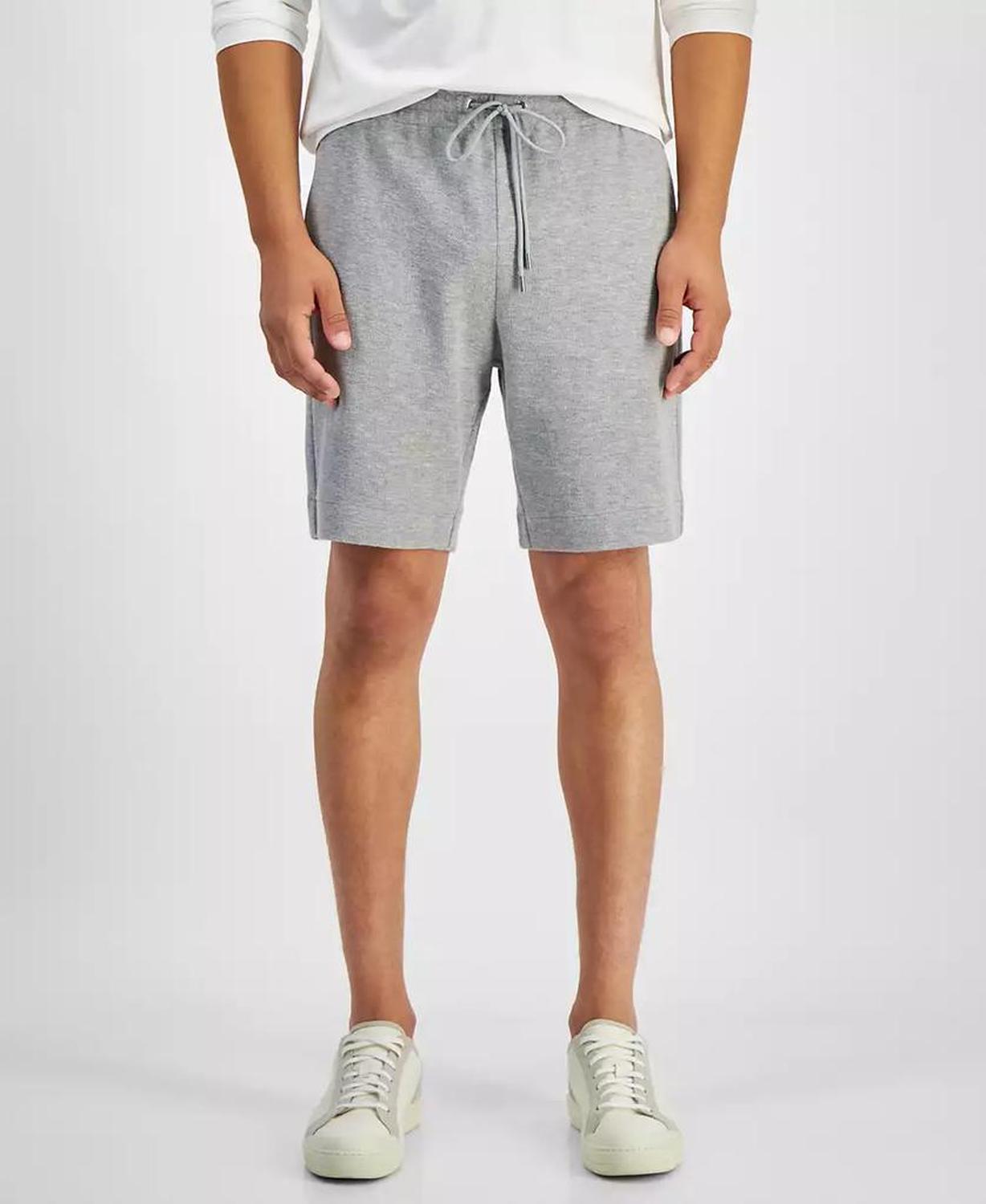 Men's Athletic-Fit Solid 9" Terry Shorts