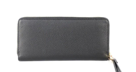 Jet Set Travel Large Pebble Leather Continental Wrist Women's Wallet