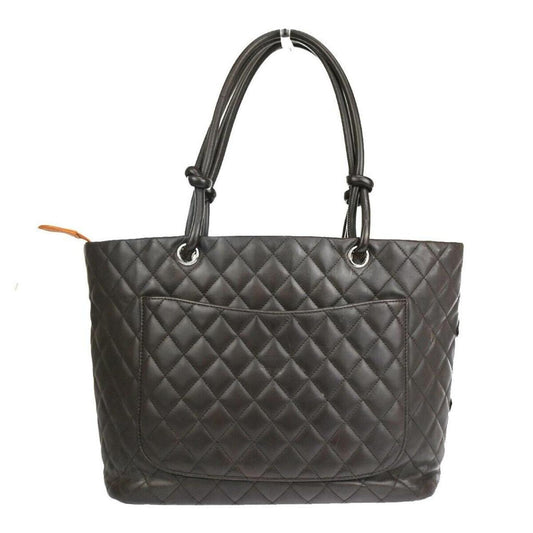 Chanel Cambon Leather Shoulder Bag (Pre-Owned)