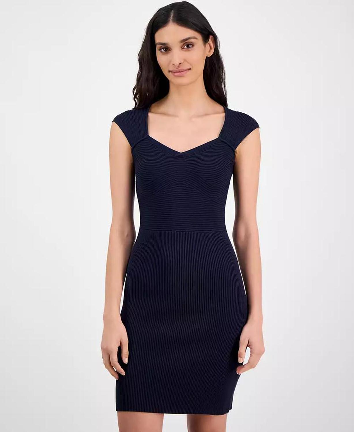 Women's Ribbed Bodycon Dress