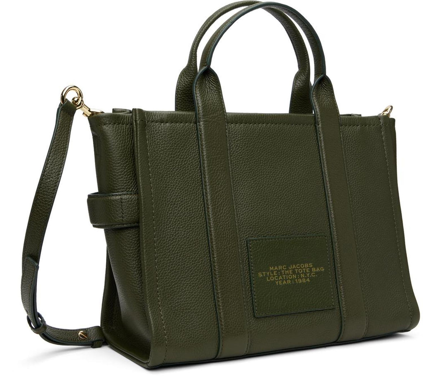Green 'The Leather Medium' Tote