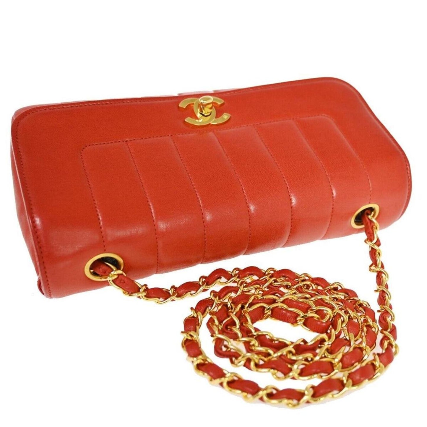 Chanel Mademoiselle Leather Shoulder Bag (Pre-Owned)