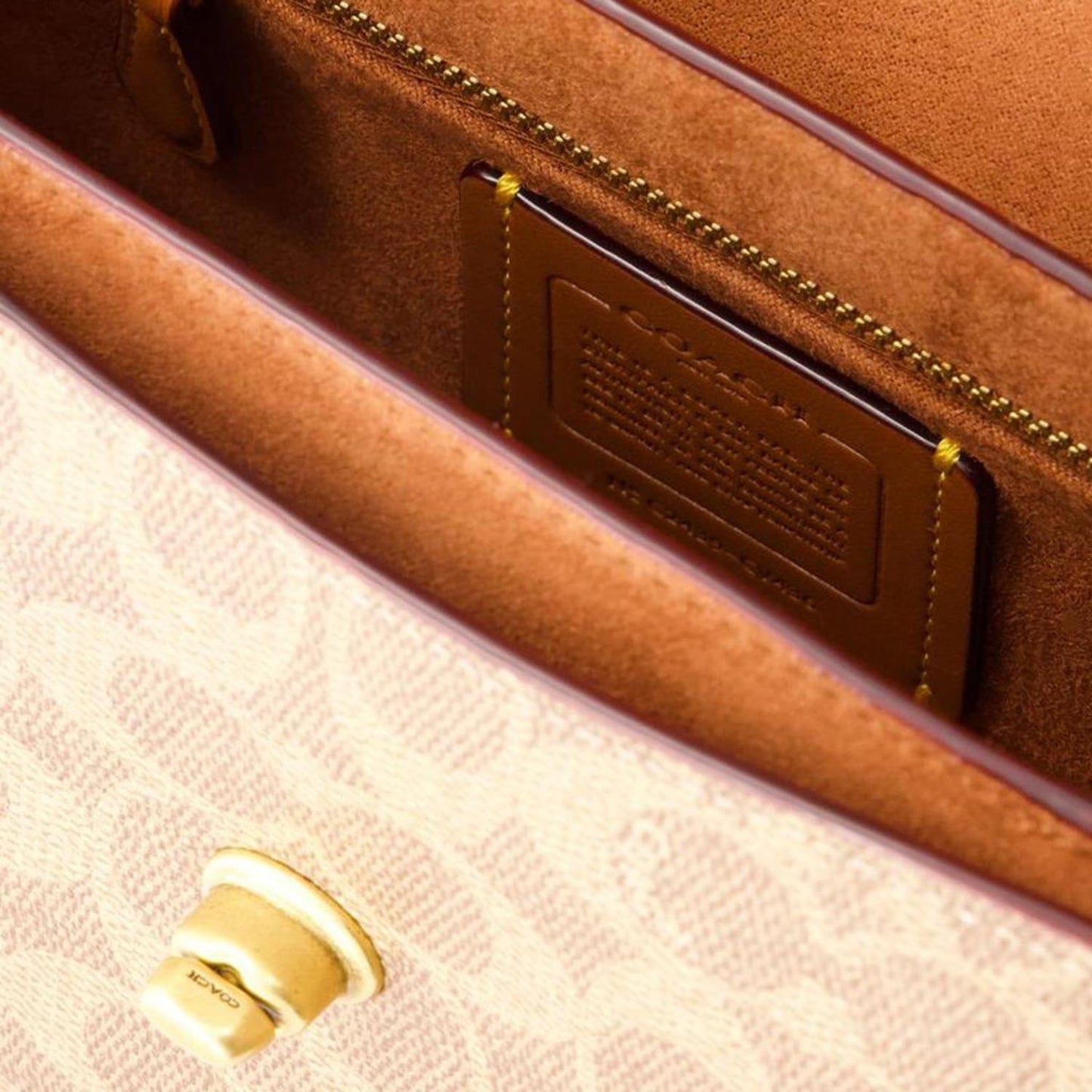 Cassie 19 Crossbody - Coach - Pvc - Brown