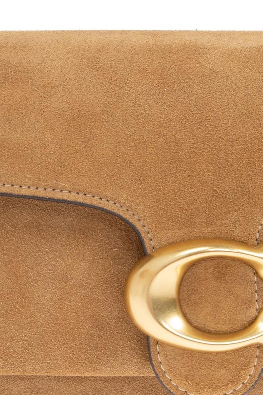 Coach Tabby 26 Logo Plaque Shoulder Bag