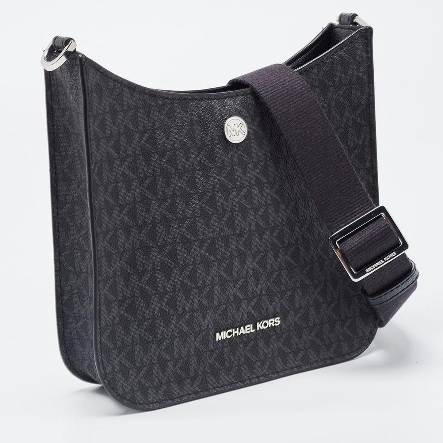 Michael Kors Signature Coated Canvas Briley Messenger Bag