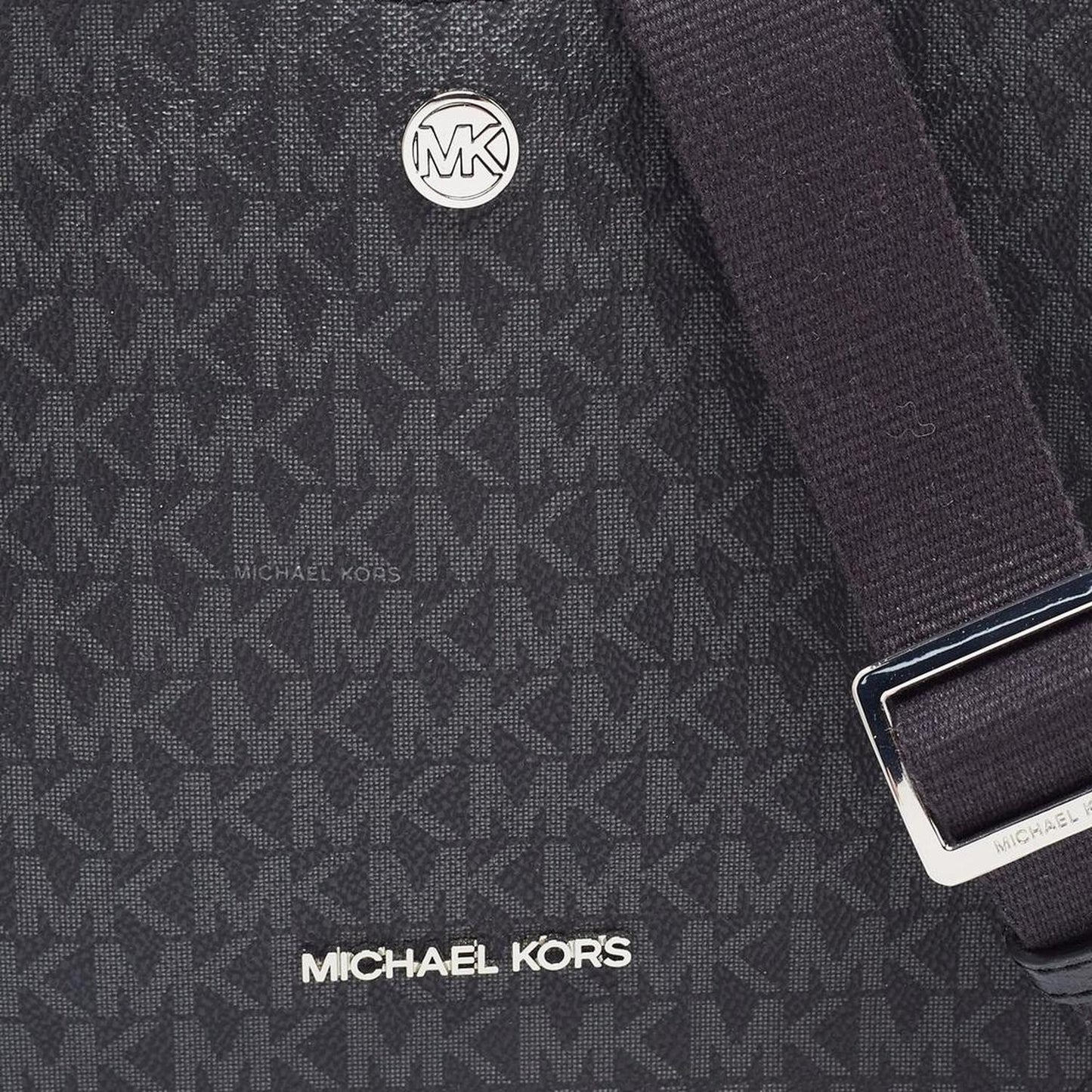 Michael Kors Signature Coated Canvas Briley Messenger Bag