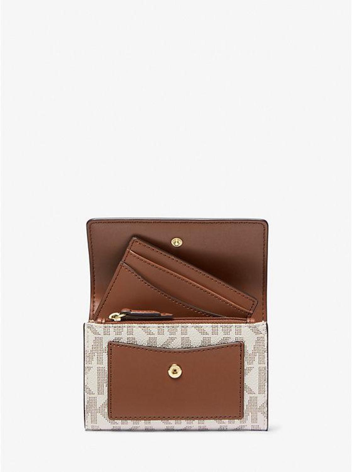 Jet Set Medium Signature Logo 2-in-1 Wallet