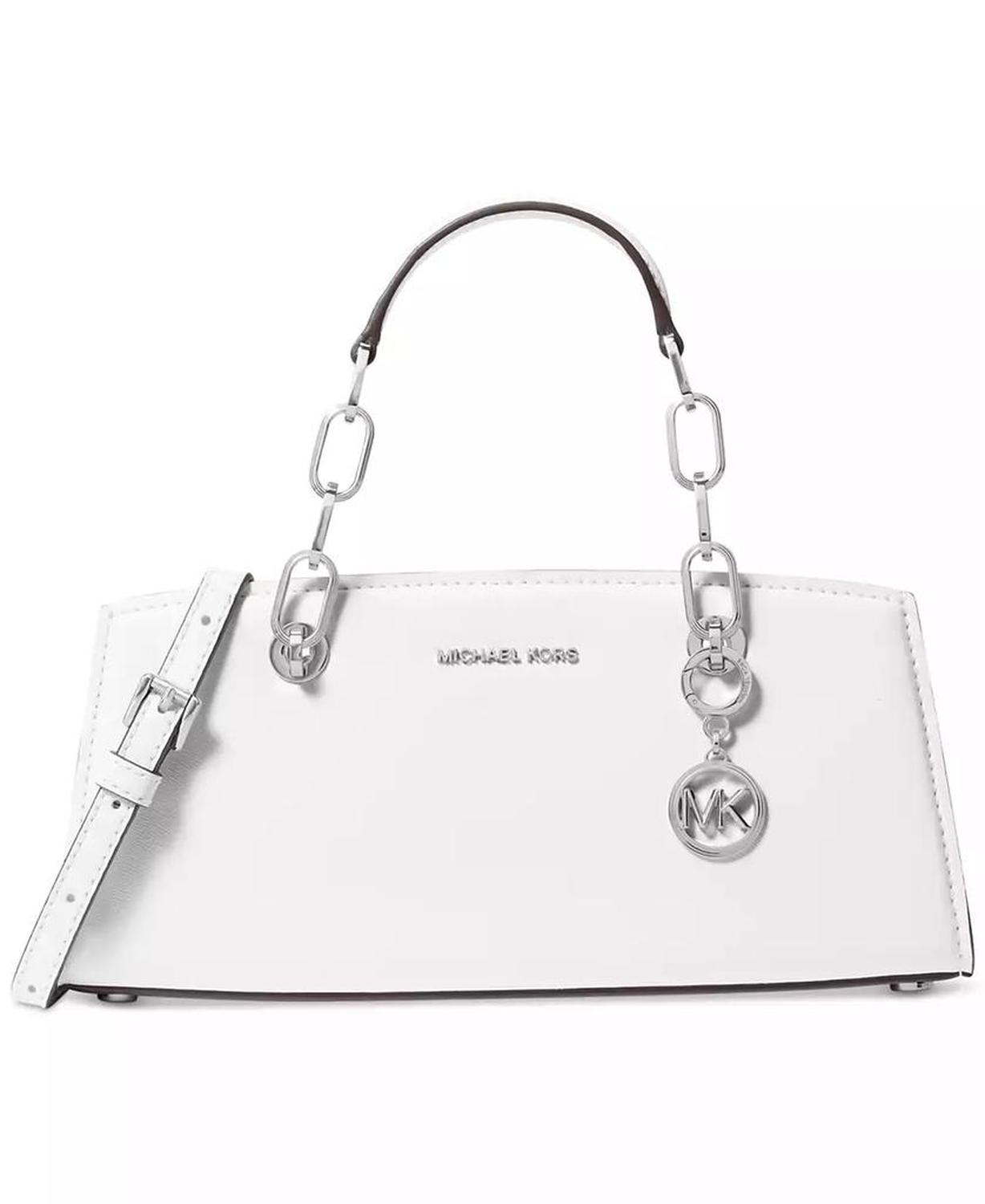 Cynthia Small East West Leather Satchel