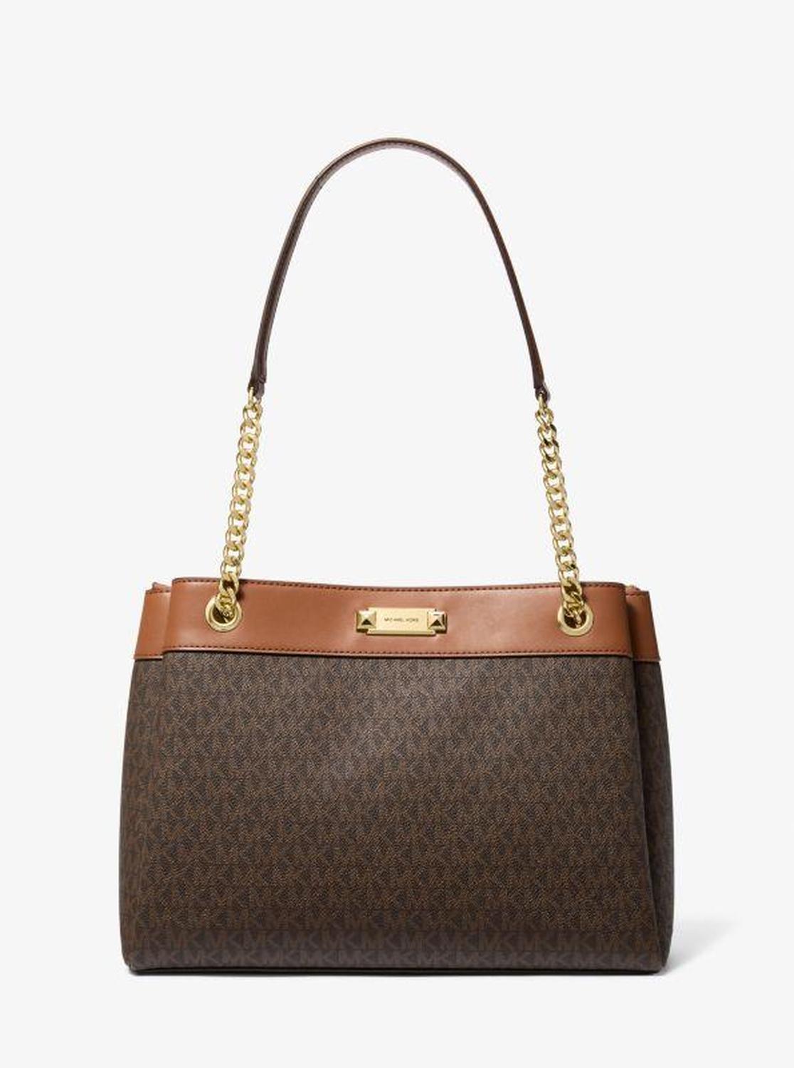 Whitney Medium Signature Logo Tote Bag