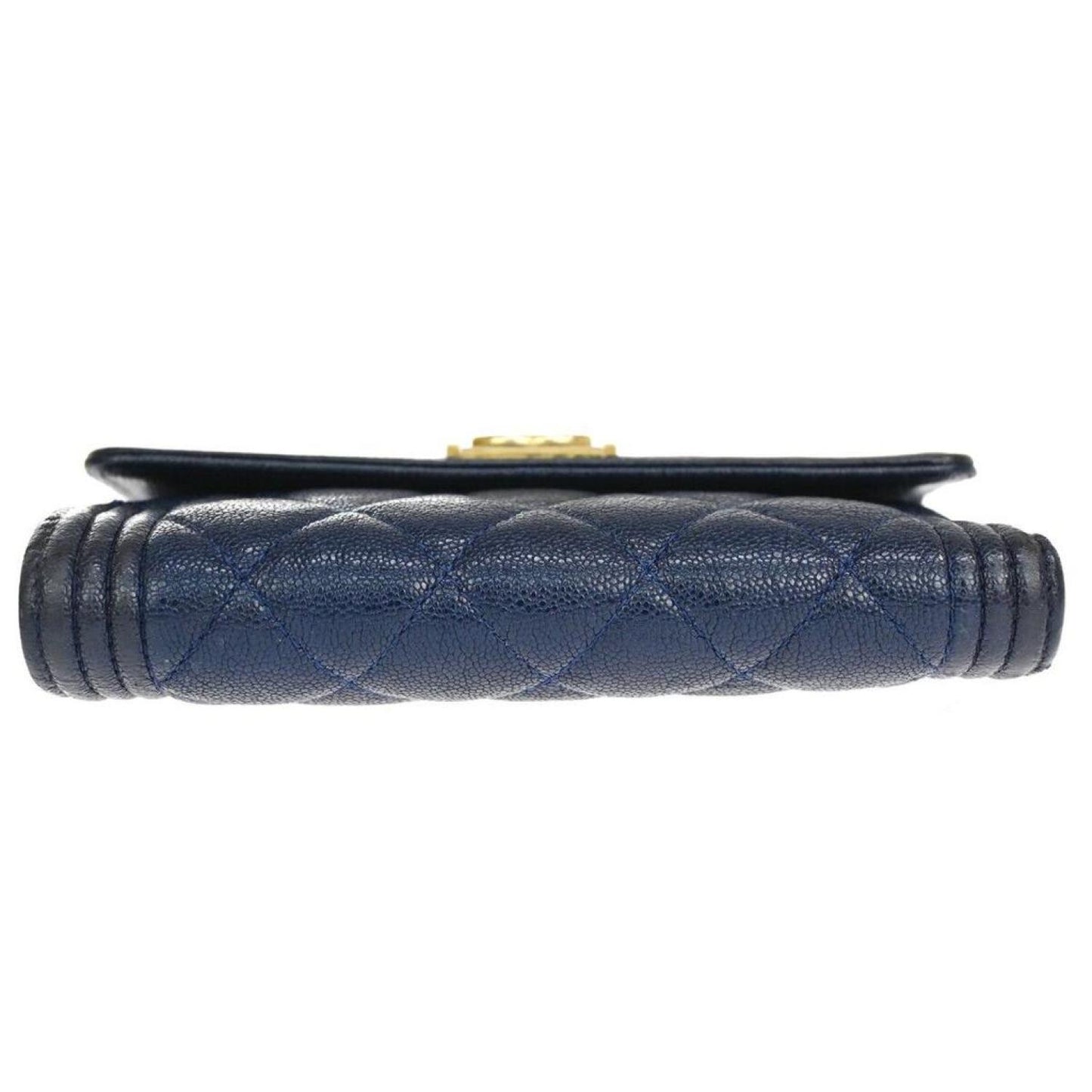 Chanel Boy Leather Wallet (Pre-Owned)