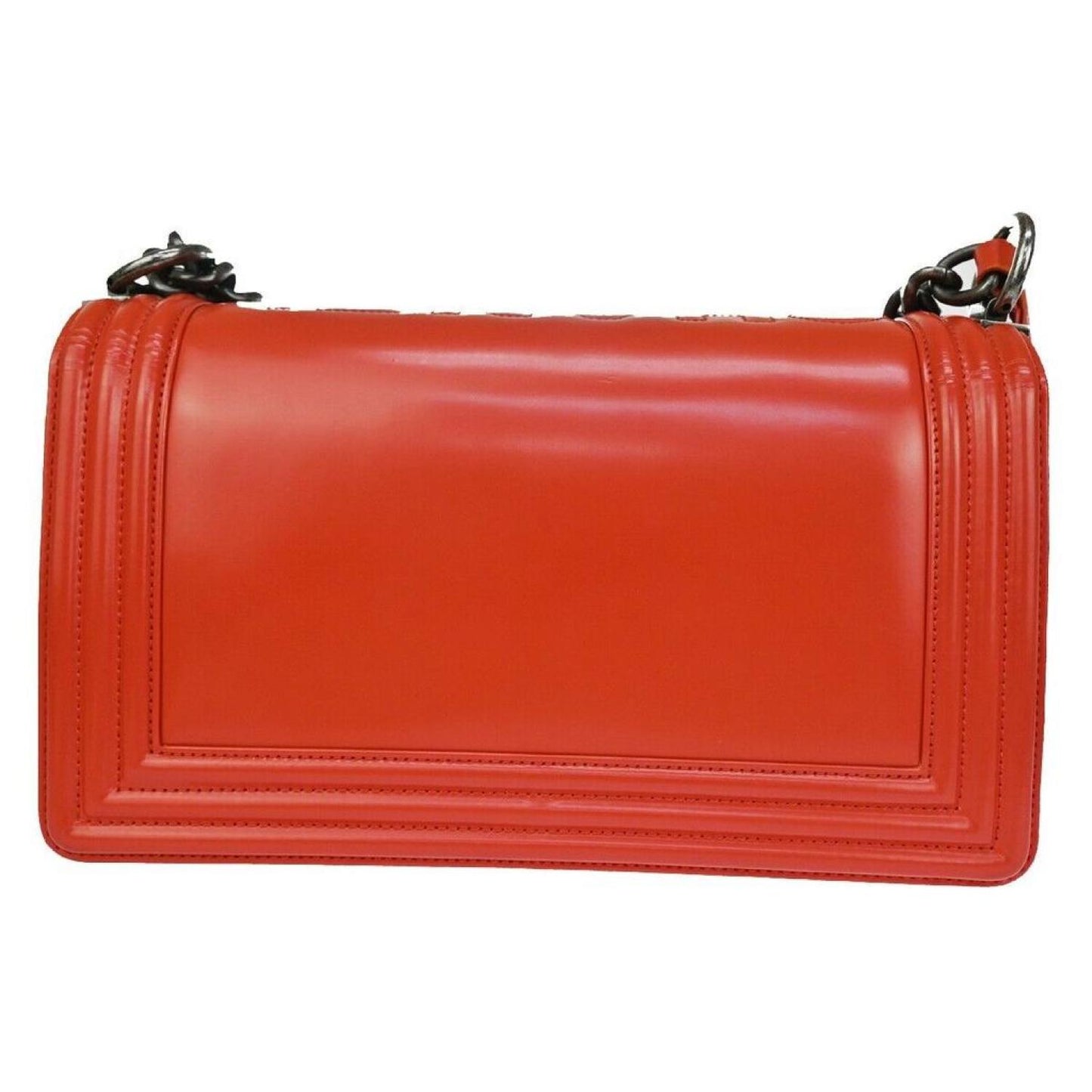 Chanel Boy Canvas Shoulder Bag (Pre-Owned)